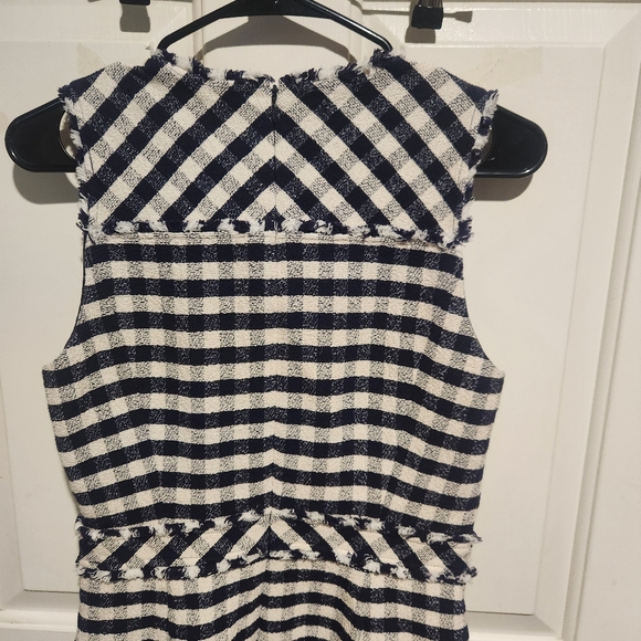 J. Crew plaid sheath sleeveless tweed dress Business Office Professional Size 4 - Picture 9 of 10